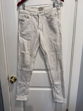 Pull&Bear White Skinny Jeans for Men